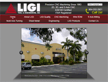 Tablet Screenshot of ligi.com