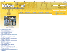 Tablet Screenshot of halowe.ligi.pl
